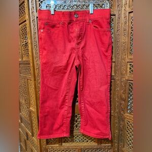 ✨ Torrid Retro Chic Red Cropped Pants – Size 10 ✨